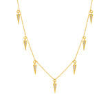 Spike Charm Necklace