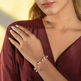 Trinity Pearls Bracelet