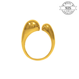Bold Statement Ring Made from Fine 925 Silver