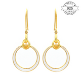 Enamel Dangler Made of Fine 925 Silver