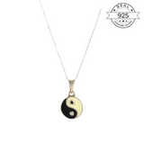 Yin Yang Pendant Made of Fine 925 Silver