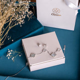 White clover Studded Set
