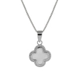 Clover Pendant (White)