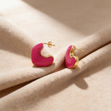 Candy Floss Hoops