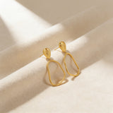 Dainty Gold Danglers