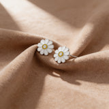 Flower Enamel Studs