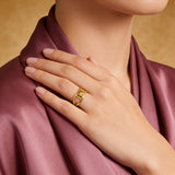 Golden Link Ring
