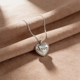 Love Engraved Heart Pendant