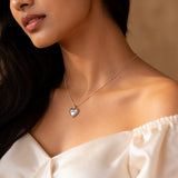 Love Engraved Heart Pendant
