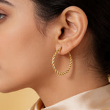 Mini Twisted Hoops