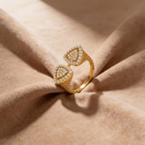 Studded Triangle Band