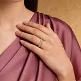 Studded Two Way Ring