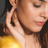 Dual Hoop Danglers