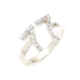 Bling Studded Number Ring