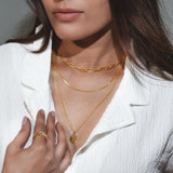 Layered Link Necklace