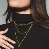 Layered Link Necklace