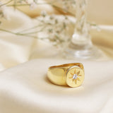 North Star Signet Ring
