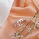 Oval Eternity Band